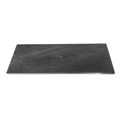 Rectangular tray in natural slate