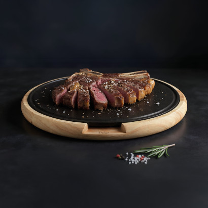 Magma plate with base