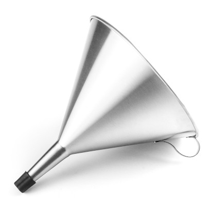 Stainless steel funnel