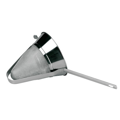 Chinese mesh strainer with reinforced mesh