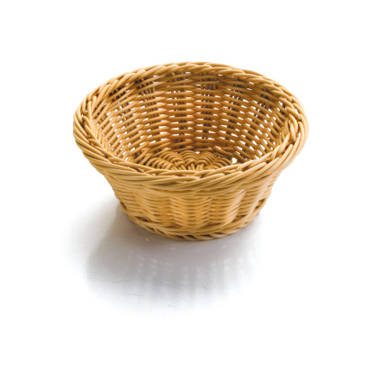 Cesta de pan redonda Rustic Natural