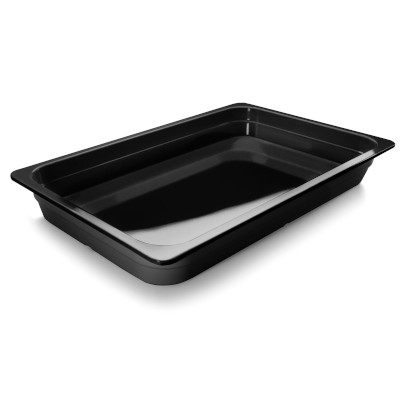 Melamine black container 1/1