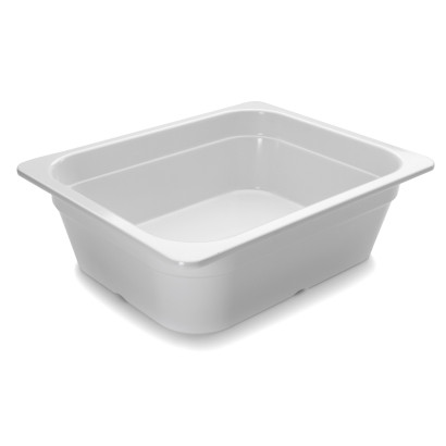 Melamine White container 1/2