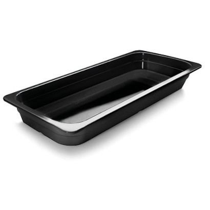 Melamine Black container 2/4