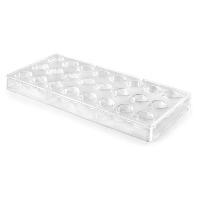Heart-shaped chocolate mould