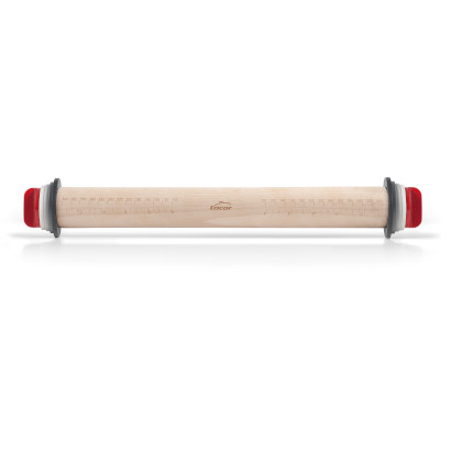Beech rolling pin with rings Beech
