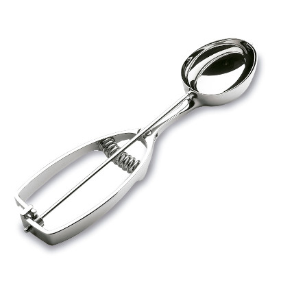 Oval ice cream scoop
