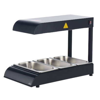 Black buffet warmer
