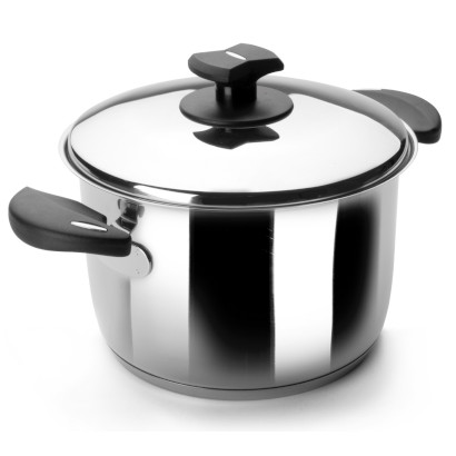 Nova-Ladycor low stock pot with lid